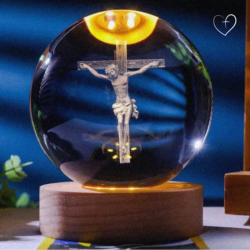Esferas Católicas - Luminária em 3D LED