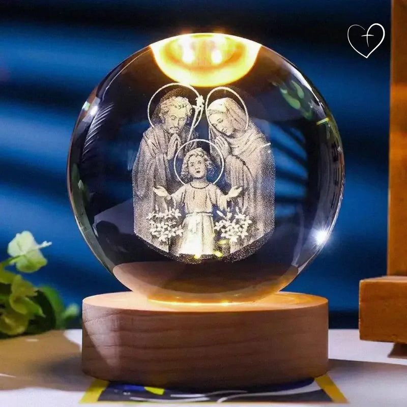 Esferas Católicas - Luminária em 3D LED