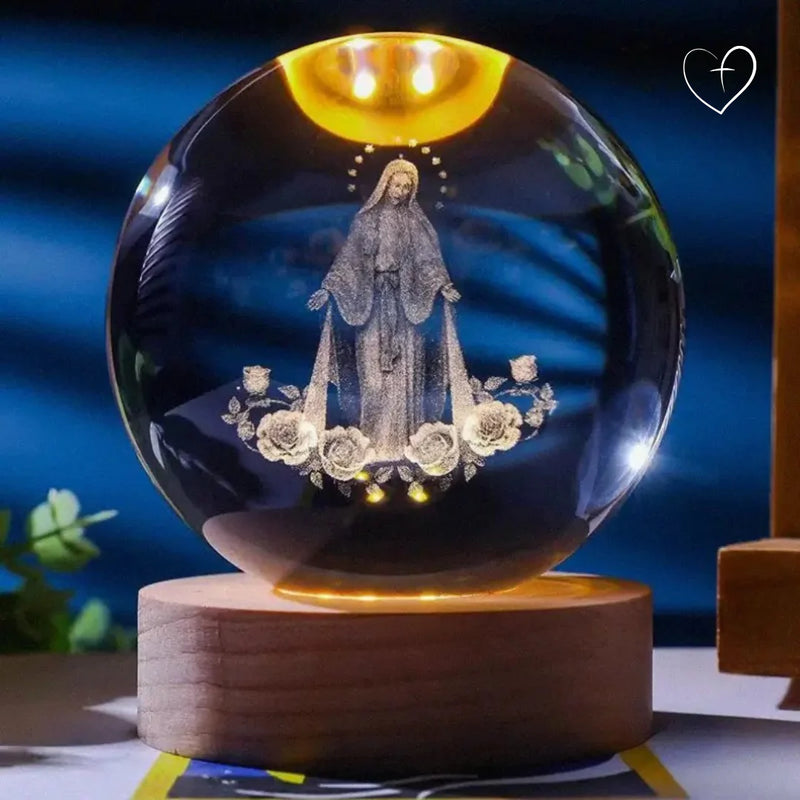 Esferas Católicas - Luminária em 3D LED