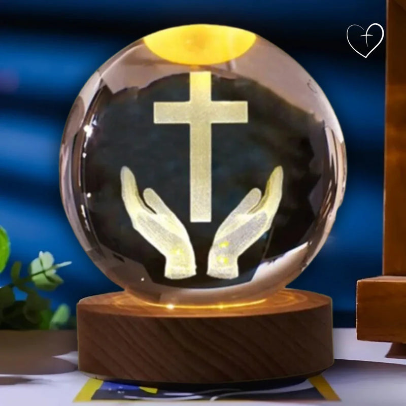 Esferas Católicas - Luminária em 3D LED