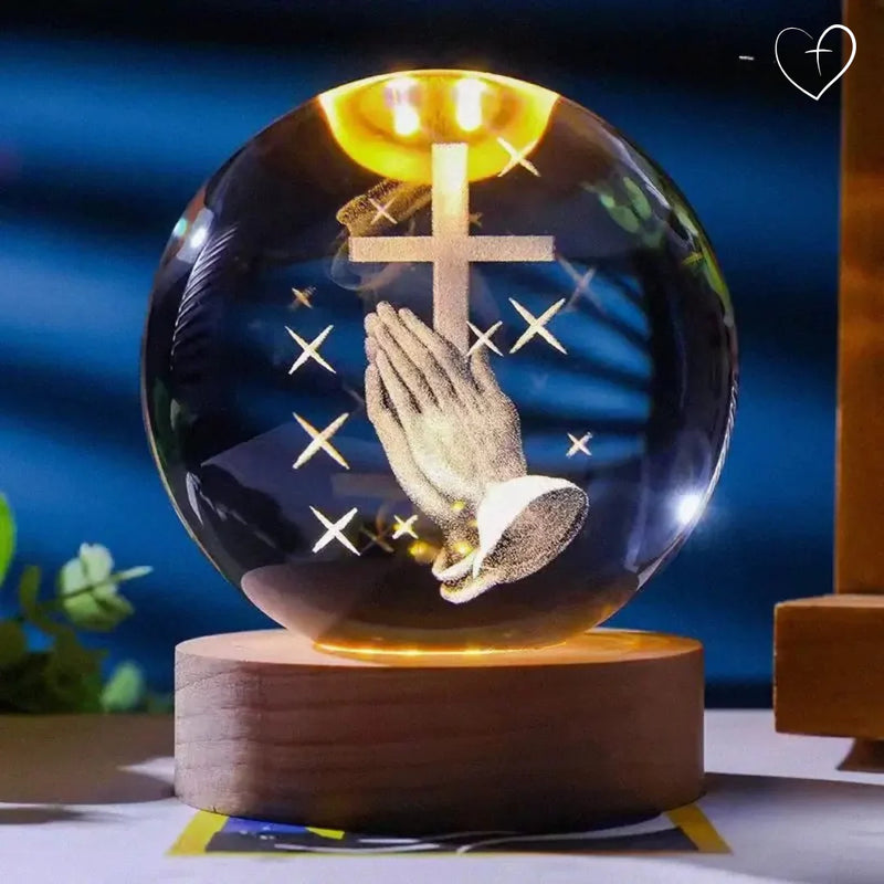 Esferas Católicas - Luminária em 3D LED