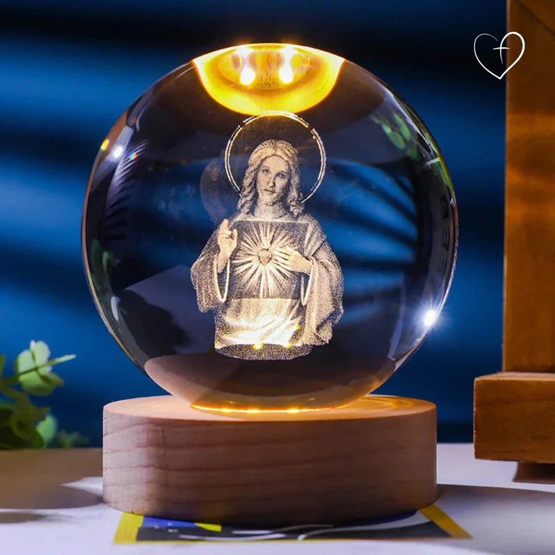 Esferas Católicas - Luminária em 3D LED